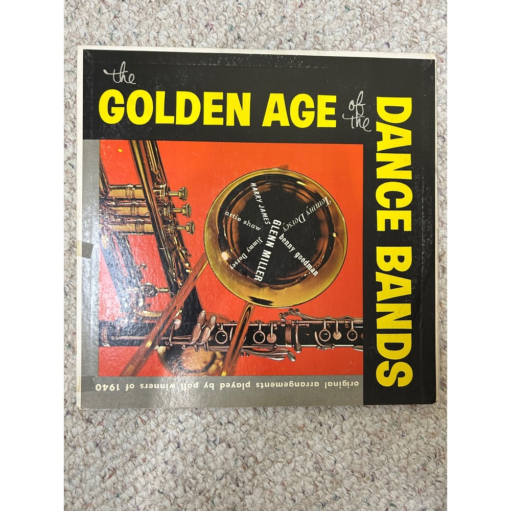 Golden Age of the Dance Bands Vinyl LP Glenn Miller Tommy Dorsey Somerset SF9500